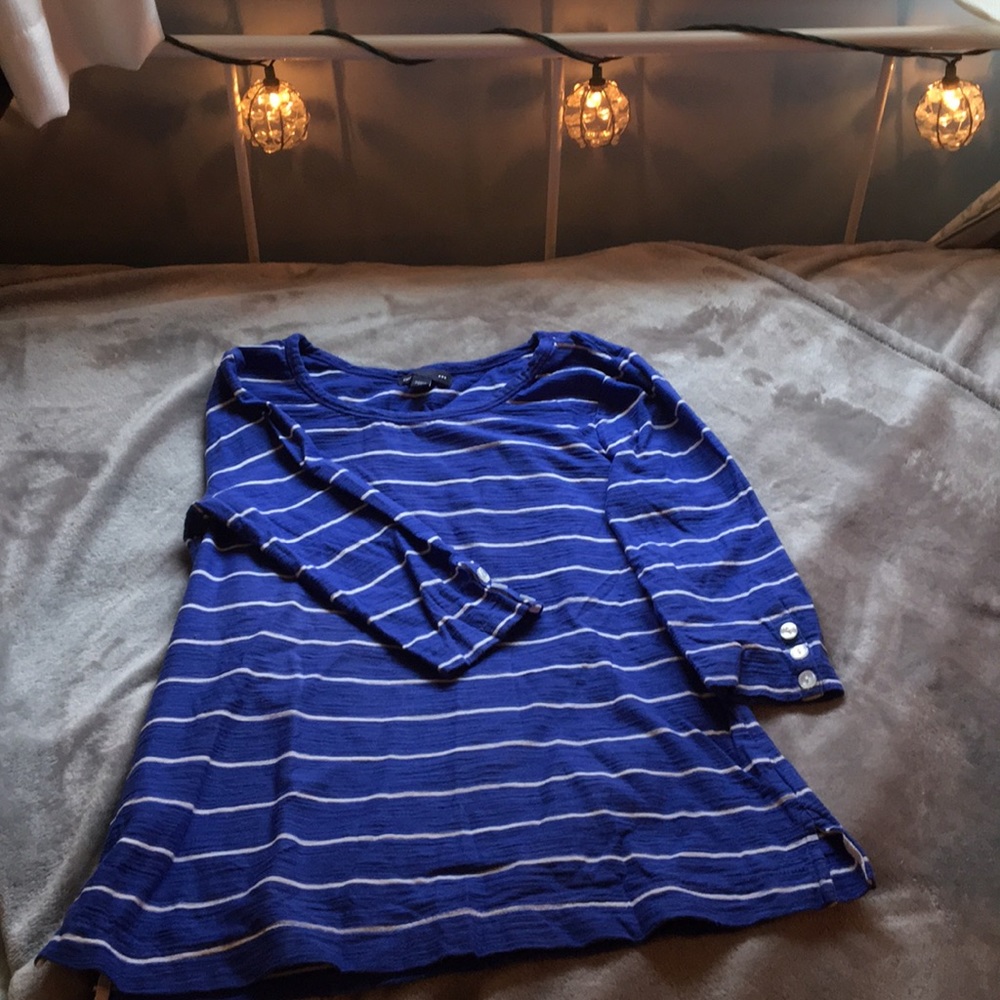 Striped Quarter Sleeve